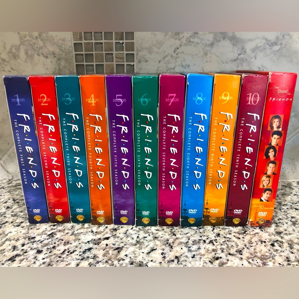 Friends Complete 10 Season Series Plus The Best of Friends Volume 3 & 4 Pack!